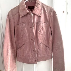 DANIER Suede Dusty Pink Jacket